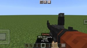 Это крутейший мод на оружие майнкрафт пе на телефон