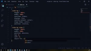 Делаем видео фон для сайта на чистом HTML + CSS за 5 минут.