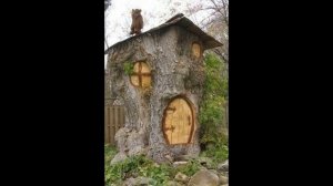 Садовые скульптуры, дачные детские игрушки из дерева своими руками.