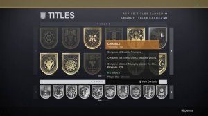 Easy Glorious Title Without Platinum Division - Crucible Seal - No Competitive Or Placement Match