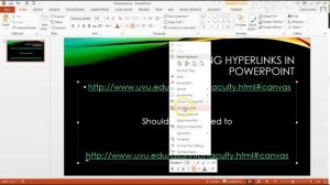 Editing Hyperlinks in PowerPoint