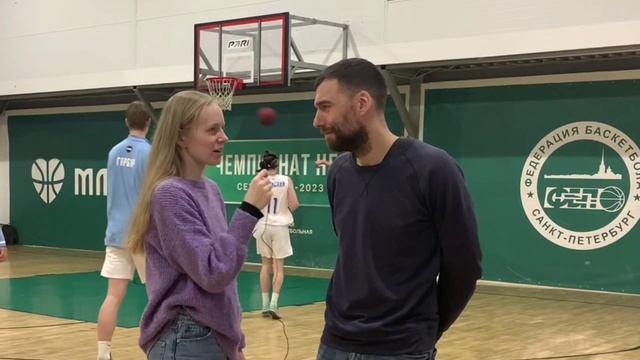 Интервью главного тренера женской команды «СЗИУ РАНХИГС» Романа Калабина