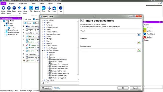 Gdevelop  - Collisions