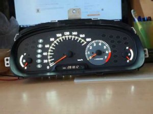 Toyota Town Ace Noah пересвет приборной панели