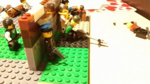 lego battle немцы против русских