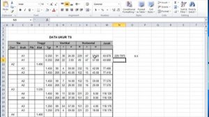 Belajar Sin, cos di excel