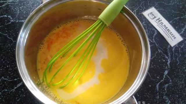 Масляно-заварной крем на желтках и сгущёнке