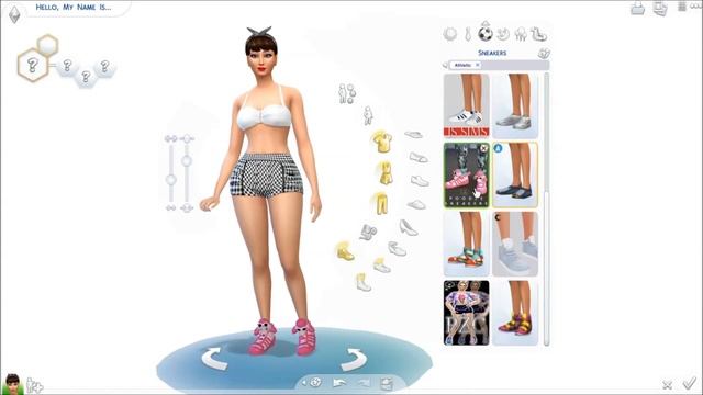 The Sims 4: CAS | Retro Pin up смотреть онлайн