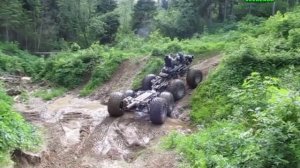 ВЕЗДЕХОД на Шинах Низкого Давления 8х8 Испытания/All-terrain VEHICLE on Low-Pressure Tires 8x8 Test