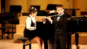 Alexander Glazunov "Gavot" from ballet "Baryshnya-sluzhanka" for flute and piano