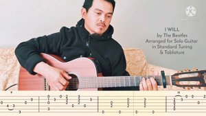 I Will by The Beatles / Guitar Solo