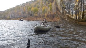 Рыбалка на р. Менза 2017 ч 2