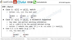 花花酱 KMP Algorithm - 刷题找工作 SP19