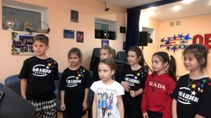 Открытый урок: "Работа с вокальным ансамблем 1-ый год обучения (6-8 лет) "