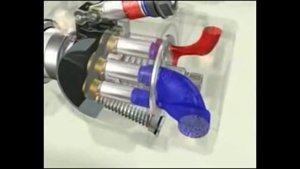 Гидравлический насос. Принцип работы. Main pump. hydraulic pump. бетононасос