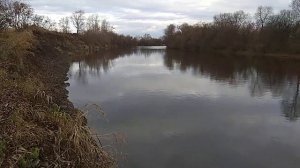 Ирбит! Природа! Устье НИЦЫ и Ирбитки поздней осенью!-Вода прибыла после дождей и !! И клева нестало