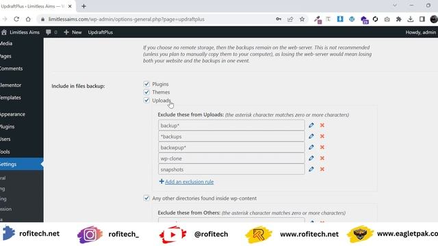 How to Backup & Restore WordPress Website for FREE with Updraft Plus 2023 | RofiTech смотреть онлайн