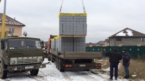 Качественная разгрузка твинблока Теплит краном