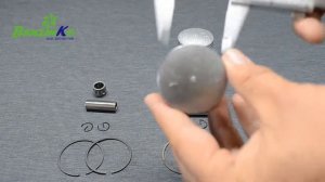 Поршневой комплект 43 и 45 мм для бензопилы