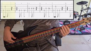 Queen Bee - Zero Ichi - Bass Cover With Tab (Bass Only)