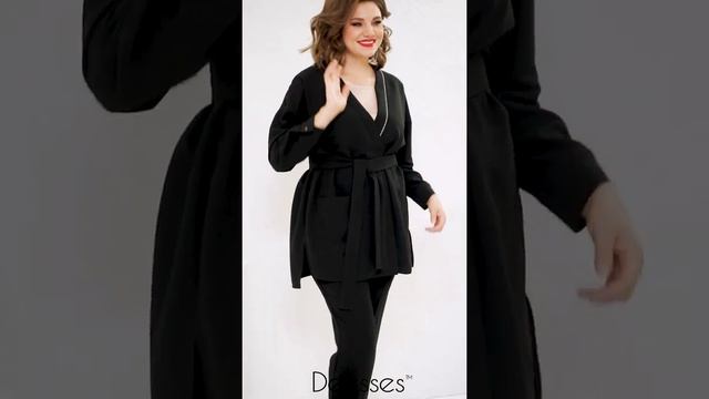 Обзор брючного комплекта PLUS SIZE DEESSES 3056 |  БЕЛОРУССКАЯ ОДЕЖДА больших размеров