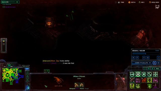 SC2 - FALL OF APHAIDIA (Alien) T5 Devourer Rush. смотреть онлайн