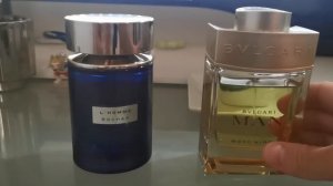 Мужские духи на лето и осень L'Homme Rochas /Bvlgari Wood neroli