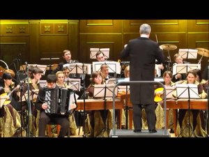 Дж. Россини — каватина Фигаро («Севильский цирюльник»). ОРНИ БГФ и А. Сахарчук (баян)