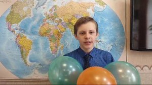 Поздравление от ребят из детского дома Республики Хакасии.