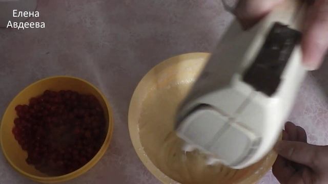 Вкусный Кекс с Ягодой