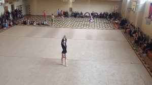 Алина Несмиянова художественная гимнастика мяч