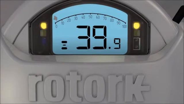 Двухслойный дисплей электропривода Роторк