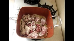 Как  вкусно пожарить  печень (муж готовит)