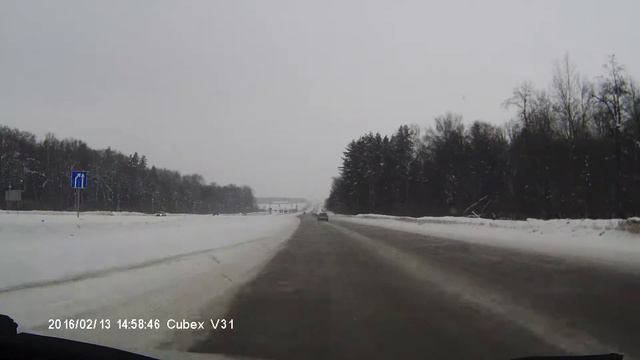 трасса чишмы давлеканово 13февраля 2016 N10