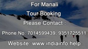 Experience our best Delhi to Manali tour Package by Volvo and taxi via Chandigarh |