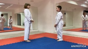 ДЛЯ АТТЕСТАЦИИ НА 9 гып (белый пояс с жёлтой полосой) "СЕБОН ГЕРУГИ" #taekwondo #subscribe #обучени