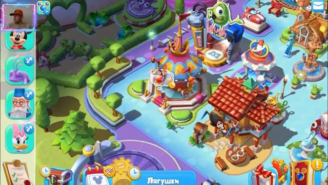 Игра Спасатели Дисней Полностью Прохождение Magic Kingdoms смотреть онлайн