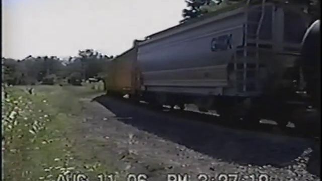 CSX Q622 in Richland NY 8-11-2006 смотреть онлайн
