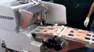 Автоматический слайсер Bizerba (Бицерба) с весами для нарезки: рыбы, сыра, колбасы и мясопродуктов.