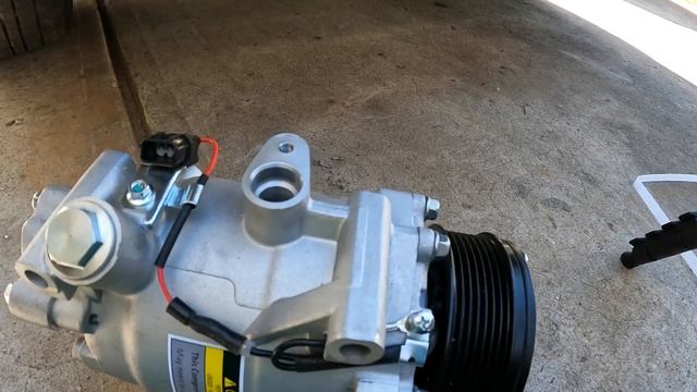 Honda CRV AC Compressor Replacement смотреть онлайн