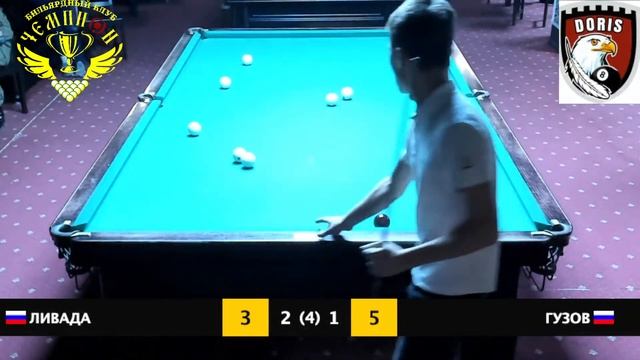 Турнир по бильярдному спорту на приз президента ФБС «Ставрополье» ГУЗОВ-ЛИВАДА смотреть онлайн