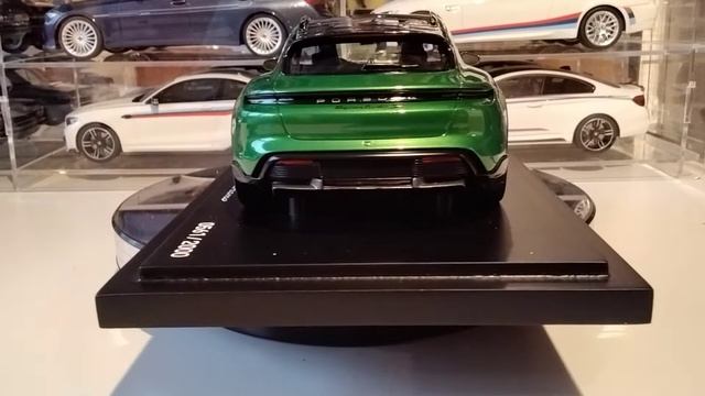 1 18 Porsche Taycan Turbo S Cross Turismo 2021 mamba green смотреть онлайн