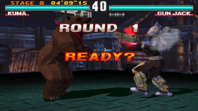 Tekken 3 [PS1] - play as Kuma смотреть онлайн