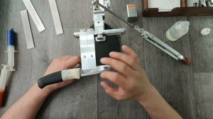 Заточка ножа Mora в подводы на TSPROF Kadet Pro. Чудеса чугунные.