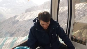Эльбрус. Спуск на подъемнике