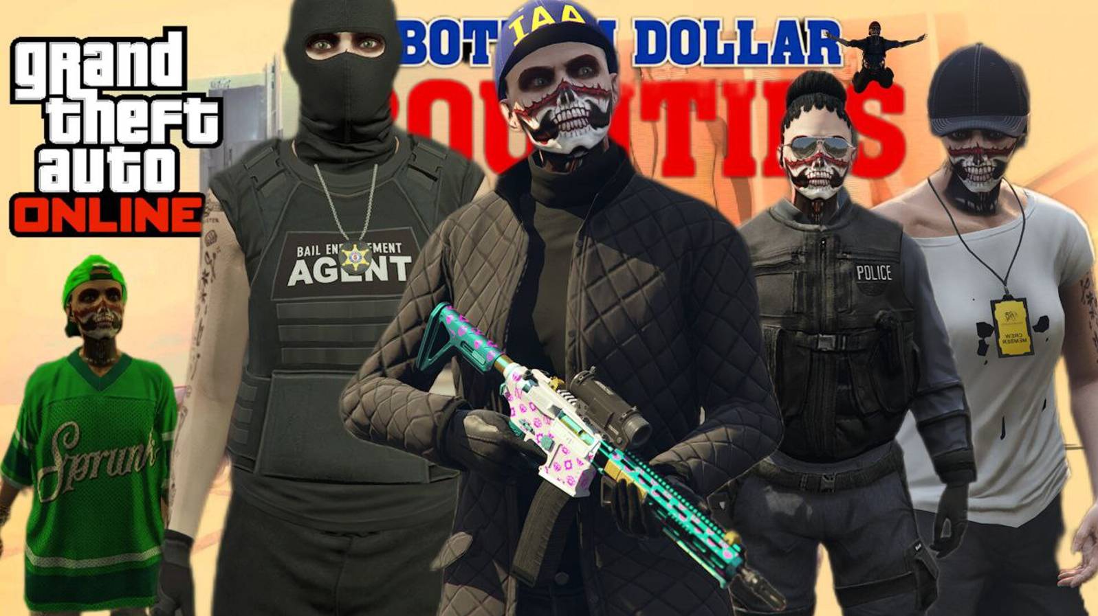 GTA Online : Bottom Dollar Bounties – Прошел карьеру и мои выводы