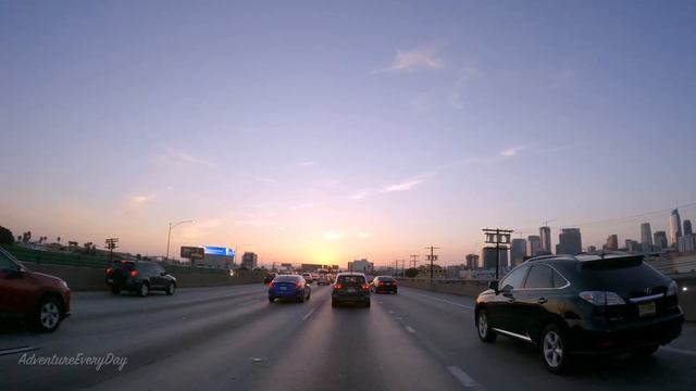 L.A. Santa Monica  Pacific Coast Highway Scenic Driving California socal