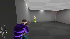 Endorphin Vice a Euphoria Physics Ragdoll Game: Room Clearing