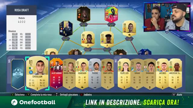 LA MIA RAGAZZA SCEGLIE I GIOCATORI PIU' BRUTTI !!! FIFA 19 DRAFT CHALLENGE смотреть онлайн