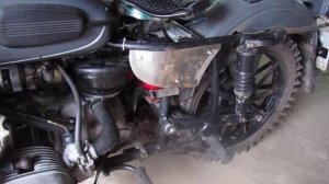 Защита аккумулятора на мотоцикл Урал и Днепр